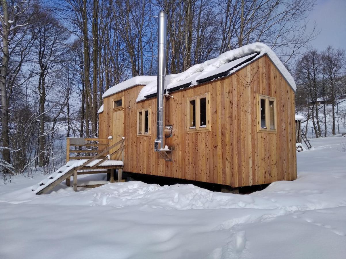 Celorocni Glamping V Pohodlnem Domecku Villa Výprachtice Buitenkant foto