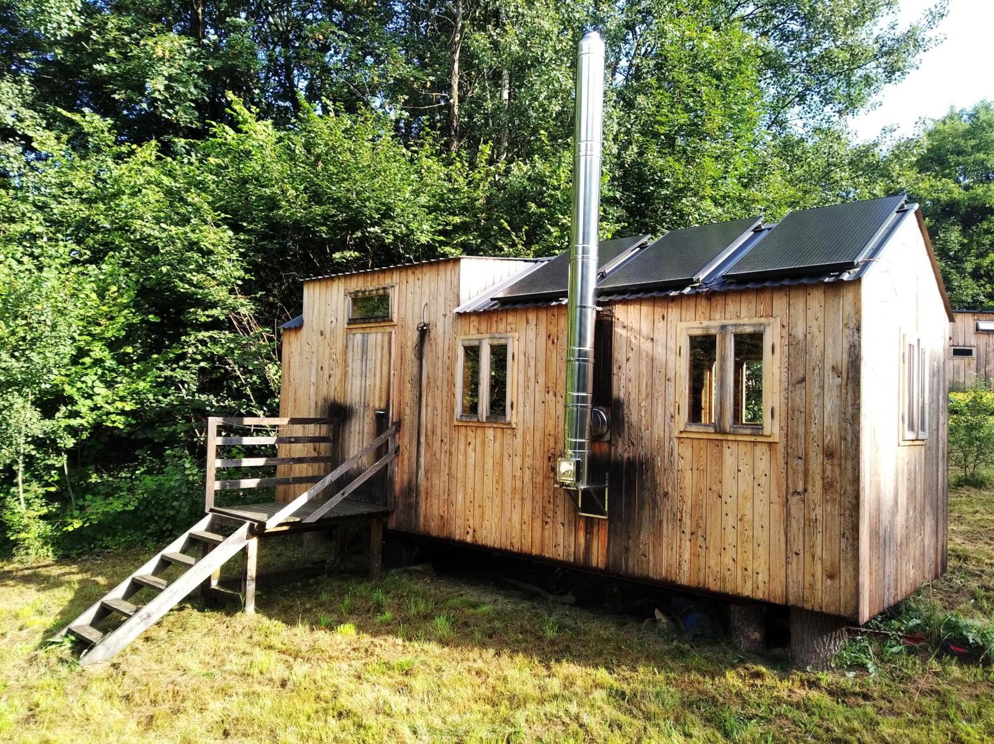 Celorocni Glamping V Pohodlnem Domecku Villa Výprachtice Buitenkant foto